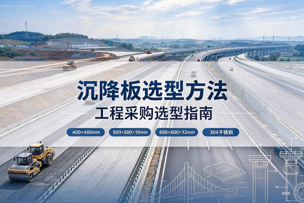 克孜勒苏柯尔克孜沉降板选择方法