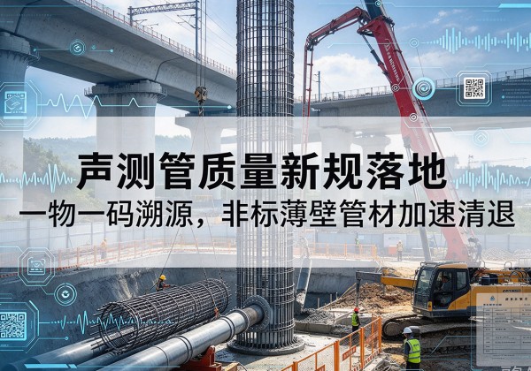 克孜勒苏柯尔克孜声测管质量新规落地，一物一码溯源，非标薄壁管材加速清退