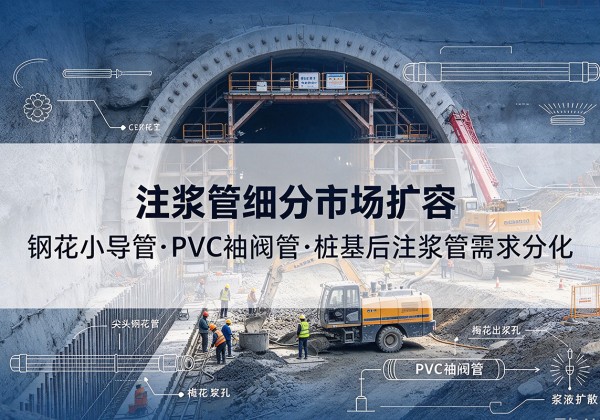 克孜勒苏柯尔克孜注浆管细分市场扩容，隧道钢花小导管、PVC 袖阀管、桩基后注浆管需求分化