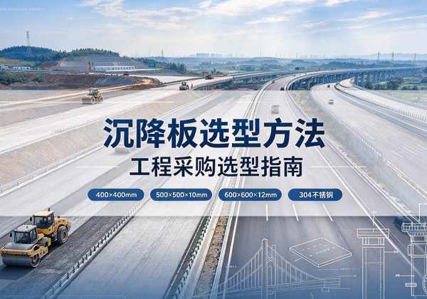 克孜勒苏柯尔克孜沉降板选择方法